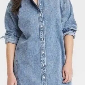 Universal Thread Blue Denim Dress